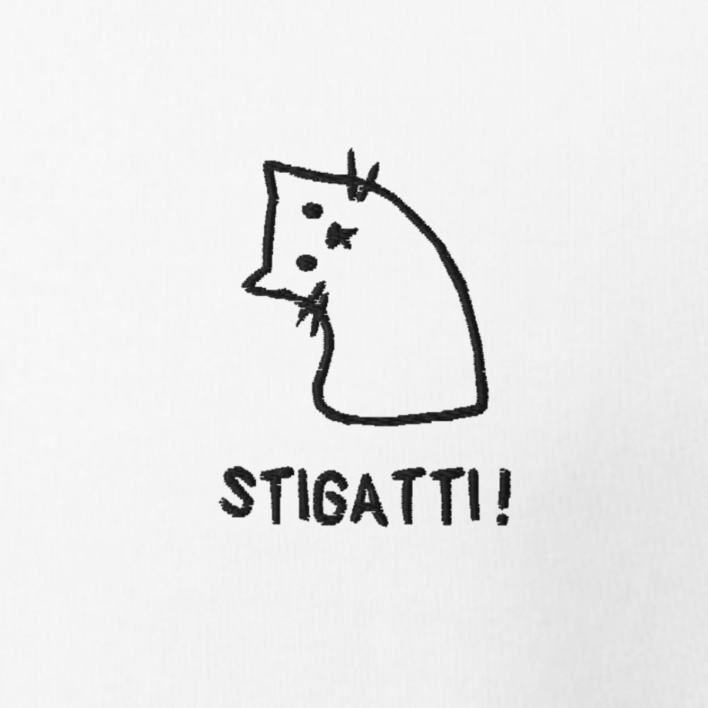 Felpa con Cappuccio con Ricamo - Stigatti 2 - Sostenibile