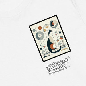 T-shirt Uomo - Citazioni - Senso Estetico - Cotone Bio