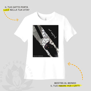 T-shirt Donna - Art Photo - Luce - Cotone Airlume