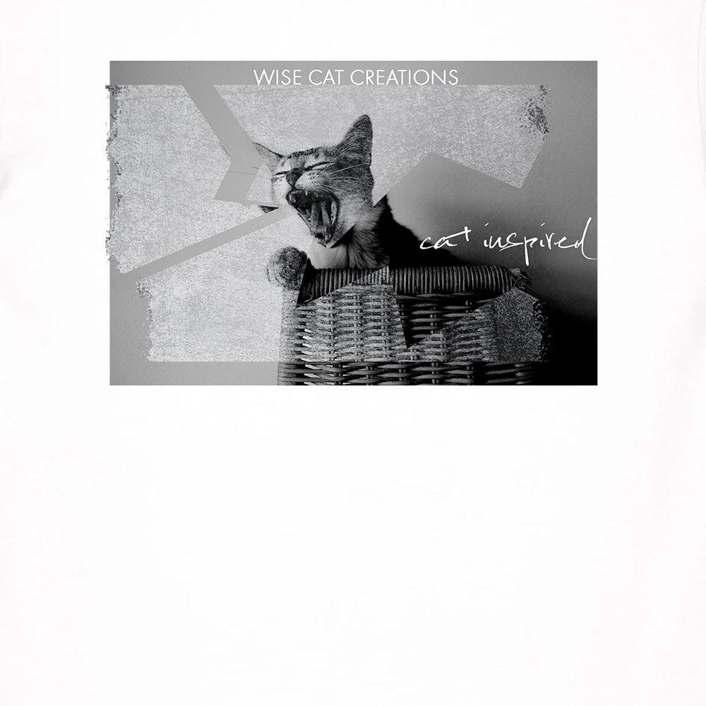 T-shirt Uomo - Bianco & Nero - Scream - Cotone Bio