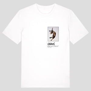 T-shirt Uomo - Quotes - Chaos - Cotone Bio