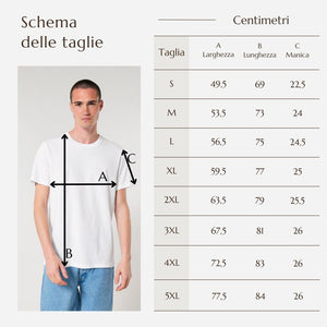T-shirt Uomo - Art Photo - Rider - Cotone Bio