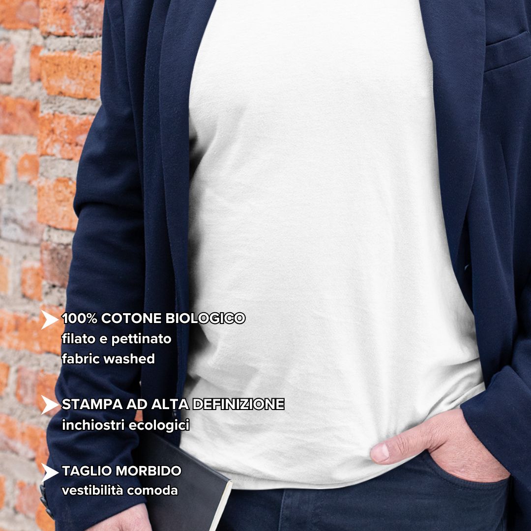 T-shirt Uomo - Citazioni - Capolavoro - Cotone Bio